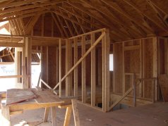 main level framing
